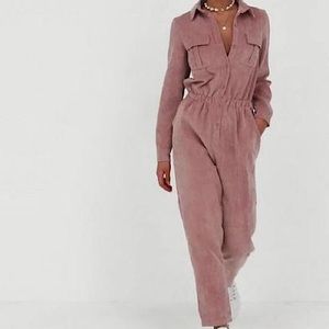 Missguided Corduroy Utility Jumpsuit